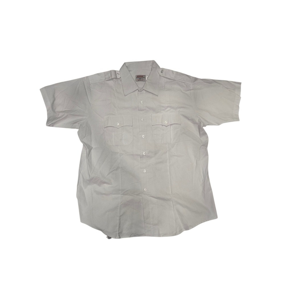 SSC Southeastern Shirt Corp Police‎ Security Uniform Shirt - White SS - Size 18